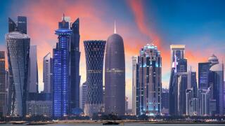 Doha skyline, Qatar