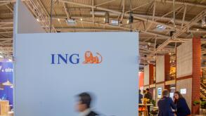 ING Diba Group bei der 24. Internationale Fachmesse fur Immobilien und Investitionen Expo Real am 6.10.2022 in Munchen. Seit 1998 findet die Fachmesse fur Immobilien und Investitionen jahrlich im Oktober in der bayerischen Landeshauptstadt Munchen statt. 