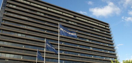 Copenhagen, Denmark, the headquarters of the financial group of the Nykredit Kalvebod Brygge