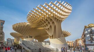 Spain, Europe, Andalusia, Region, Sevilla, Seville, City, Incarnation Square, Metropol Parasol, Las Setas, architecture,