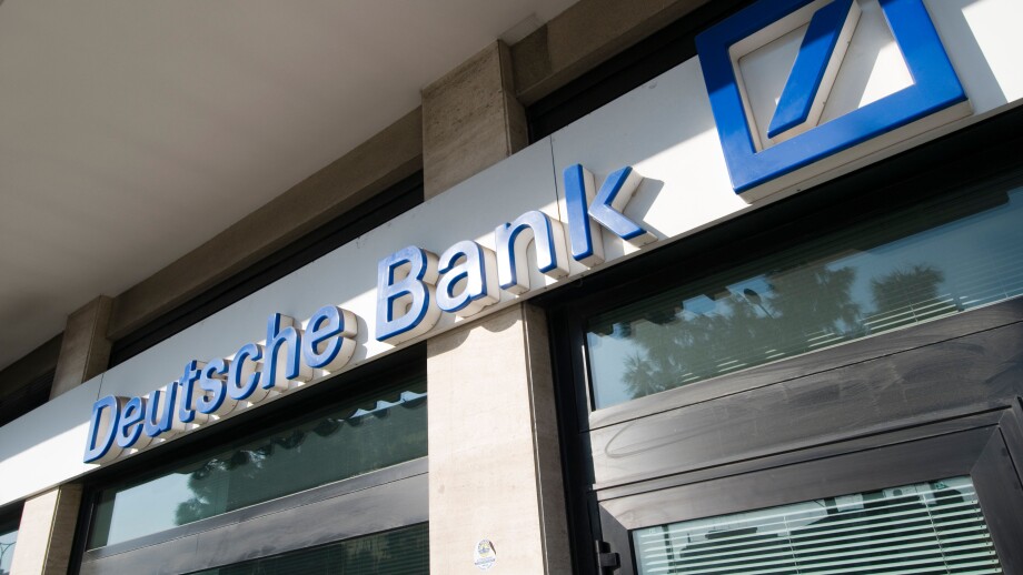 deutsche bank branch german high street banks banking sector european europe