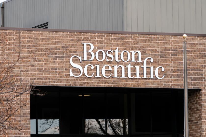 ARDEN HILLS, MN/USA - OCTOBER 31, 2020: Boston Scientific corporate offices exterior.
