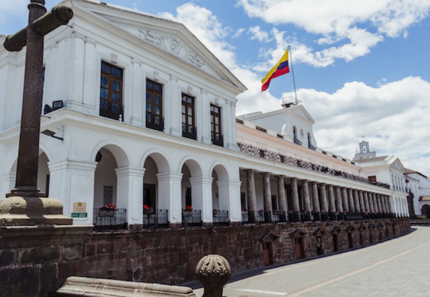 Ecuador, Quito, Palacio de Carondelet, presidential palace, president, Lenin Moreno, LatAm, 575