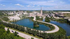 St Marys Cement plant - CBM - Canada Building Materials Aerial Summer 2020