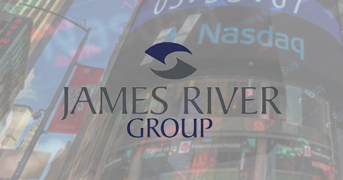 James River shares plunge 26 on reserve charge, weak Q4 James River shares plunge 26 on reserve charge, weak Q4