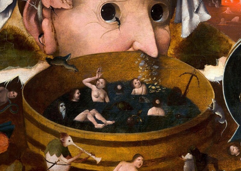 Title: Tondal's Vision
Creator: Hieronymus Bosch
Date: c. 15th
Medium: Oil on wood
Dimensions: 54 × 72 cm
Location: Museo Lazaro Galdiano, Madrid, Spain