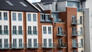 New apartments in York City center (Hungate) February 2010