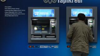 A view of Yapi Kredi branch (Yapi Ve Kredi Bankasi A.S.) one of the leading commercial and retail banks in Turkey, seen on ?stiklal Street in Beyoglu district of Istanbul.
On Tuesday, 17 October 2017, in Istanbul, Turkey. (Photo by Artur Widak/NurPhoto)