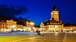 Council square is the main square in the old city.