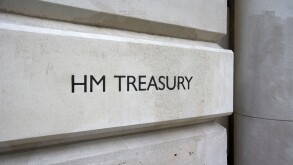 hm treasury british government official building london england united kingdom uk
