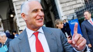 Roma, Italia. 30th May, 2025. L'ad di Unicredit Andrea Orcel durante la presentazione della Relazione annuale della Banca d'Italia, Roma, Venerdi 30 Maggio 2025 (Foto Roberto Monaldo/LaPresse) Unicredit CEO Andrea Orcel during the presentation of the Bank