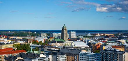 Cityscape of Helsinki (Finland), Kallio Church