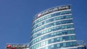 UniCredit Bank logo, Prague, Czech Republic