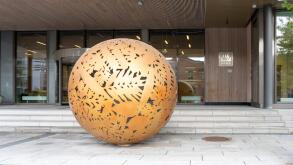 Oslo, Norway - October 14, 2022: The entrance to Yara headquarters in Oslo, Norway.