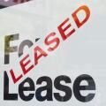 For lease and leased sign