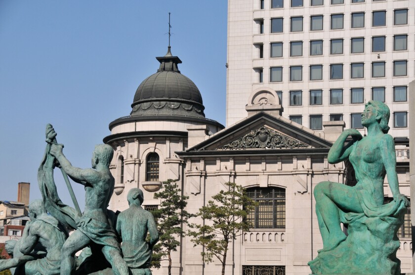 Seoul Korea Bank of Korea_alamy_8Jun23