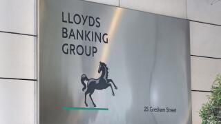 General view of the Lloyds banking group offices in Gresham Street in London.