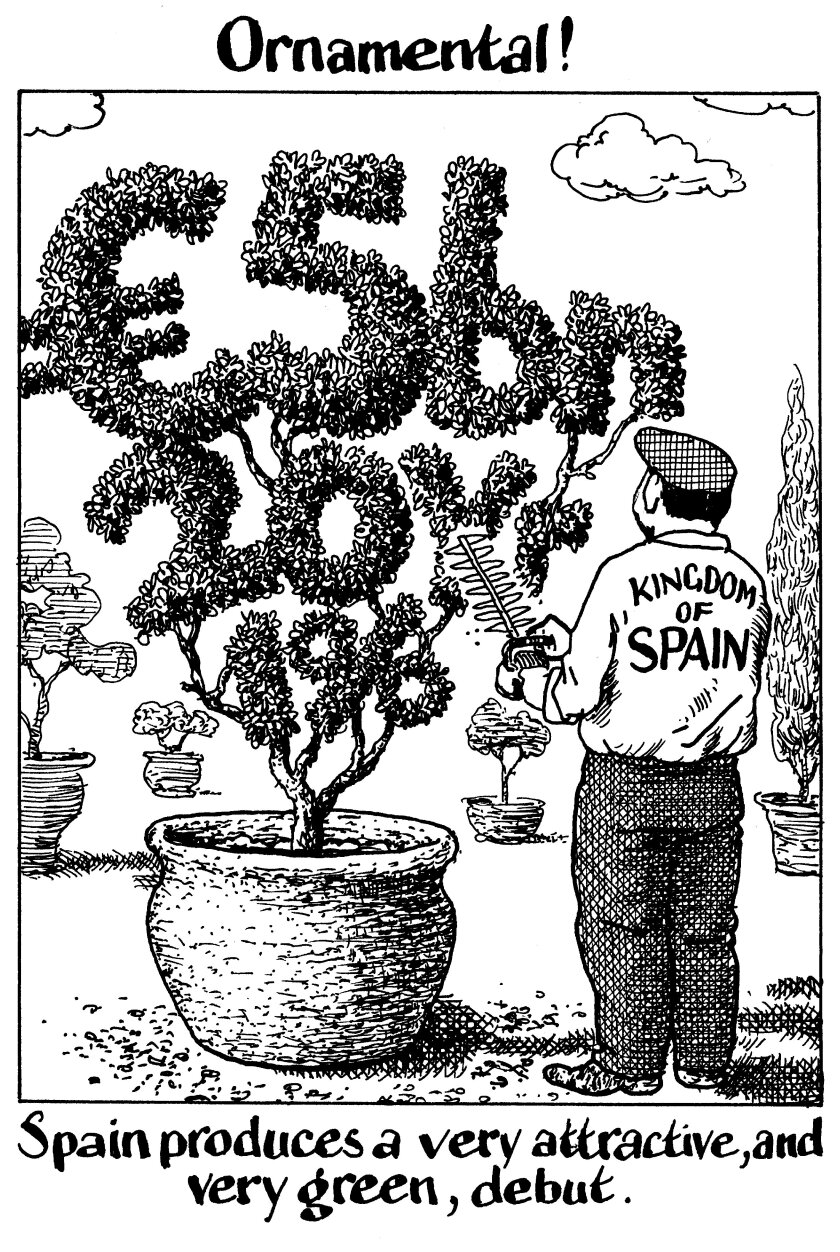 Spain produces a very attractive, and very green, debut