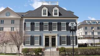 Modern housing in Charlestown, Massachusetts, USA, a section of Boston