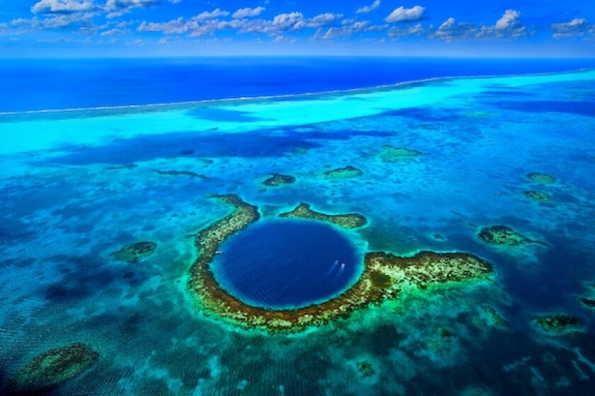 Great Blue Hole, Belize.