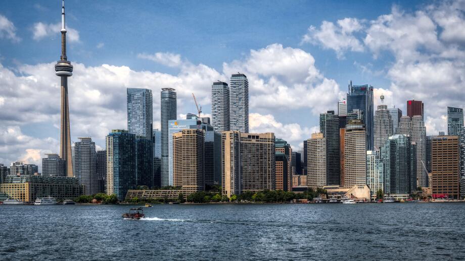 Toronto City Skyline, Toronto, Ontario, Canada