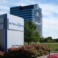 Stellantis sign outside the Chrysler Technology Center and World Headquarters in Auburn Hills Michigan USA