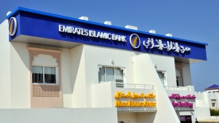 Emirates Islamic Bank premises Dubai with Home Finance Centre and Ladies Banking section
