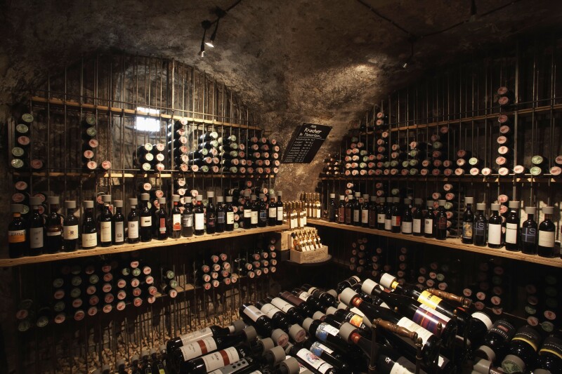 Wine cellar in Austria