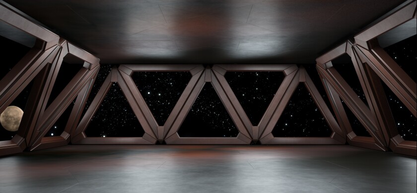 Space environment ready for comp of your characters 3D renderin