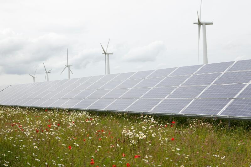 Westmill. Watchfield nr Swindon, UK. Saturday 23rd June 2012. Westmill energy farm on the day of its share offer on its solar farm Westmill is the first wind and solar park to be cooperativley owned by its members The installed Solar panels will gene