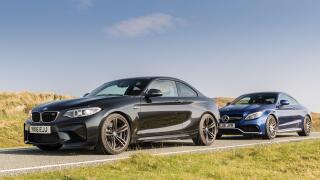 BMW M2, Mercedes C63 AMG during the road test of the year.