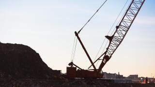 USA, New York, Construction site