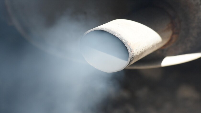 car exhaust carbon emissions pollution Alamy 3Mar21