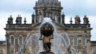 Castle Howard, Atlas Fountain in North Yorkshire