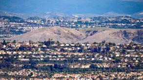 Housing developments in Orange County California USA