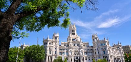 Madrid City Council, Cibeles square,  Madrid, Spain
