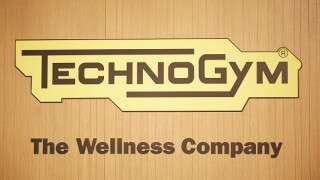 MILAN, ITALY - APRIL 14: Milan Design Week, Technogym stand at Salone del Mobile opening on April 15, 2015 in Milan.