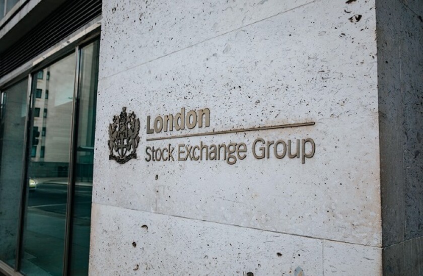 London Stock Exchange Group Sign, London