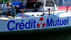 Credit Mutuel, Class 40, Transat Quebec-Saint-Malo, Vieux-Port de Quebec, Quebec province, Canada, North-America