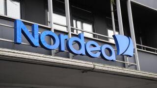 Copenhagen, Denmark /20 December 2023/Nordea bank branch in danish capital on amager island. Photo.Francis Joseph Dean/Dean Pictures