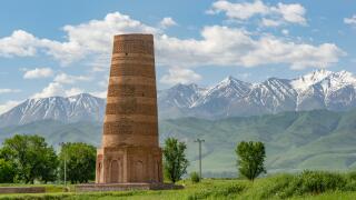 Burana Tower, Tokmok, Kyrgyzstan