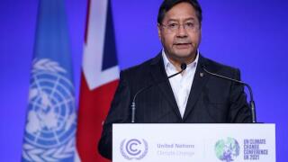 Luis Arce, Bolivia, Glasgow, COP26, LatAm, EM, 575