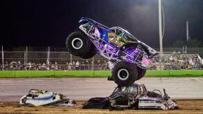 38 Lap Enduro. Motorcycles. Monster Truck. Van Derby. Burnout. Skid-car Race. Flagpole Race. Figure 8 Bus Race. Tour of Destruction 2021