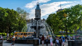 Old Quebec, UNESCO World Heritage Site, Quebec City, Quebec, Canada, North America