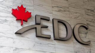 Ottawa, Canada - June 4, 2024: EDC headquarters in Ottawa downtown. Export Development Canada, Canada's export credit agency