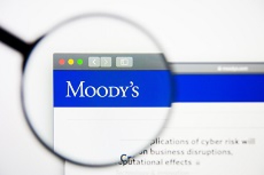 Moody's website logo from Alamy 230x150