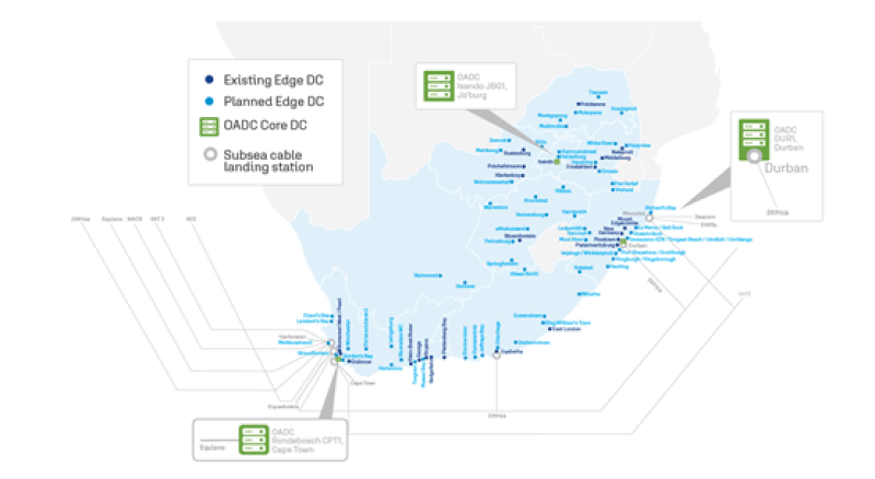 WIOCC’s connectivity in Southern Africa