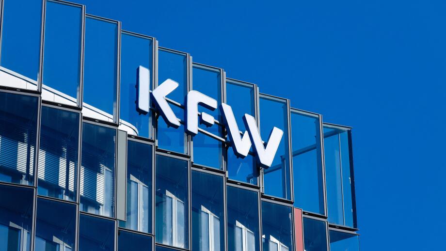 KFW Bank, Kreditanstalt fur Wiederaufbau, Frankfurt am Main, Hesse, Germany