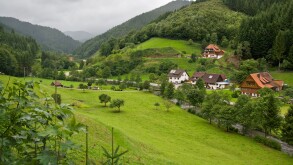 Beautiful landscape in the Black forest, Germany