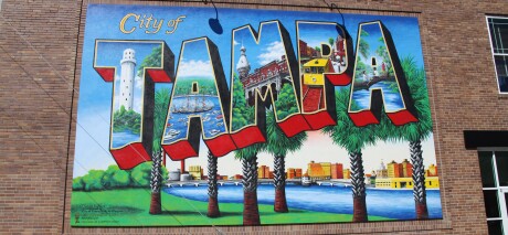 TAMPA,FLORIDA,ART SIGN